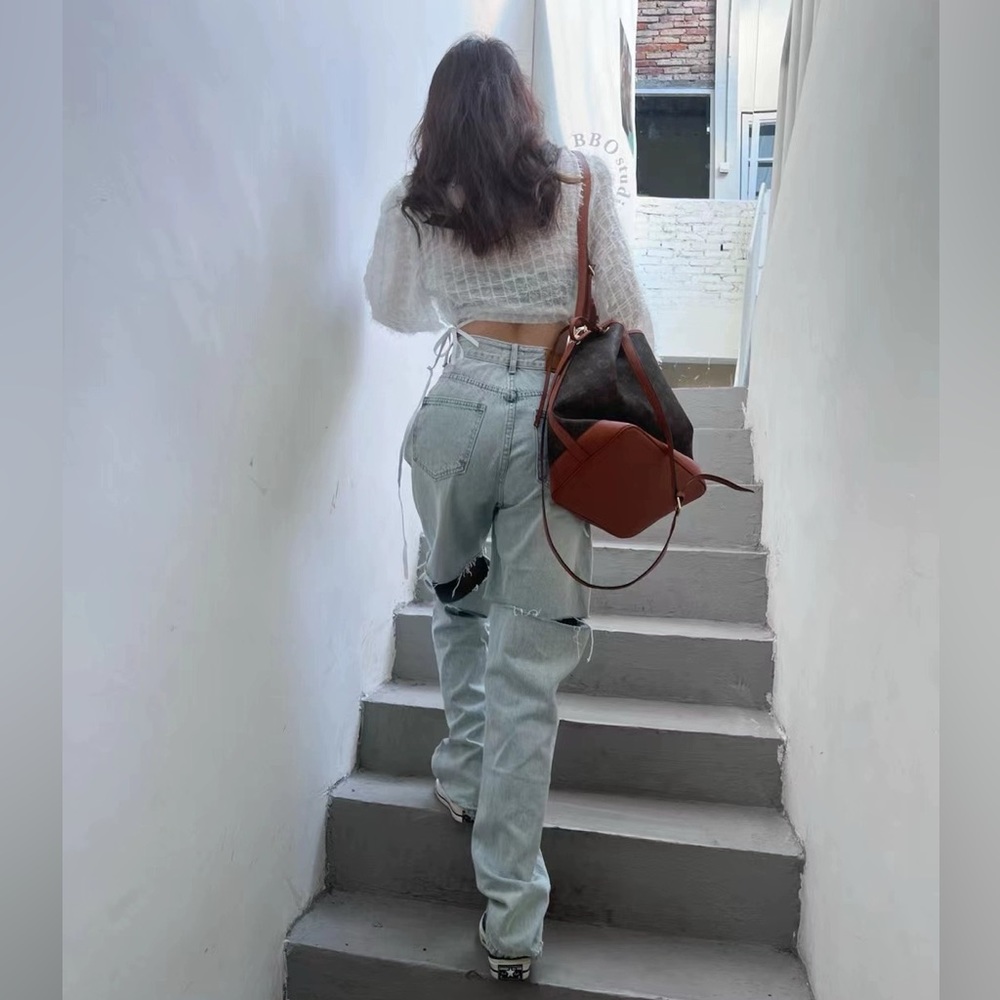 Relaxed Jean (Chinese Designer) Size 26-27
